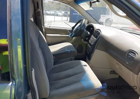 2005 Dodge Grand Caravan Sxt из США, поврежденный, VIN 2D4GP44L95R324232